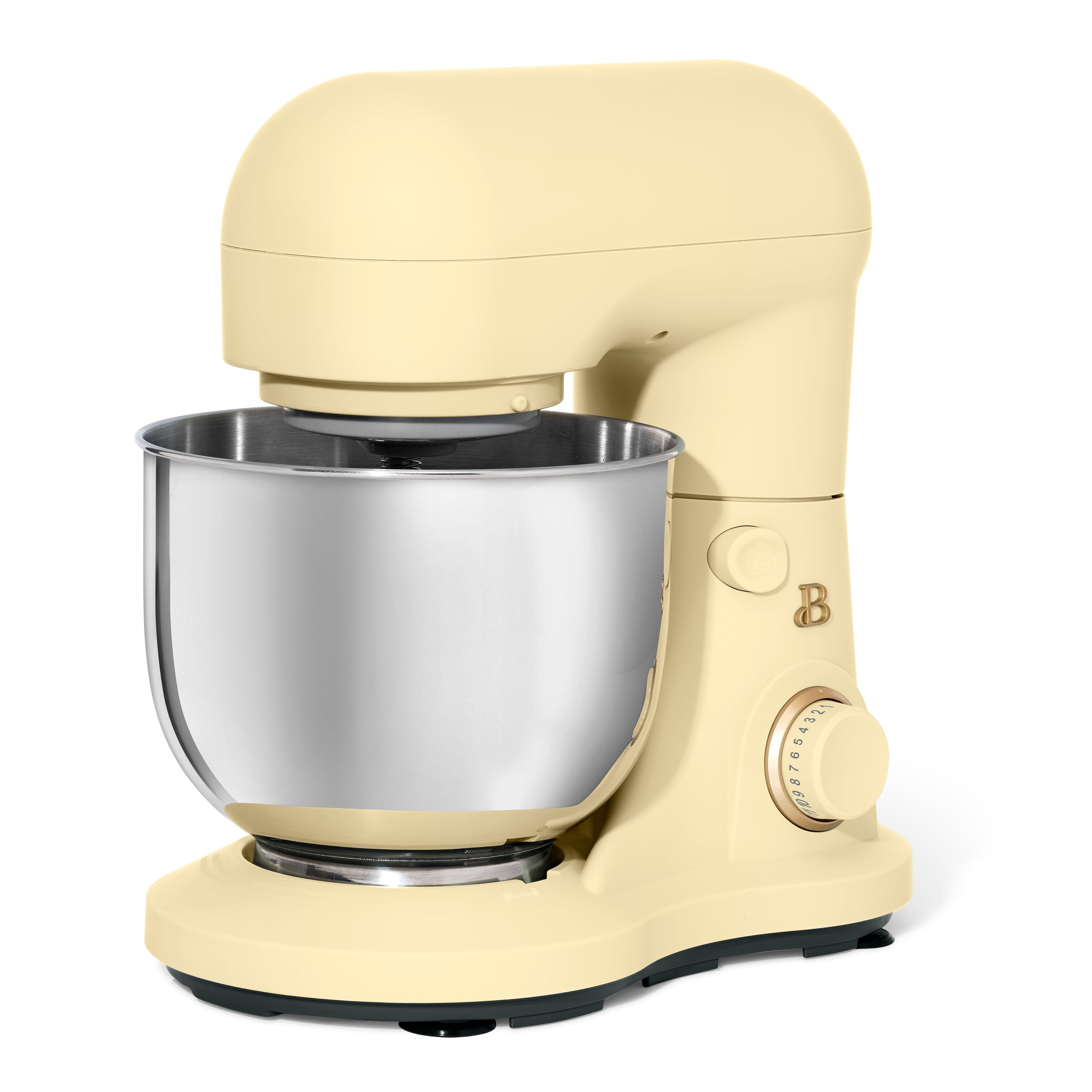 Beautiful 3.5 Qt Stand Mixer with Flat Beater, Dough Hook, Balloon Whisk, Buttercream by Drew Barrymore
