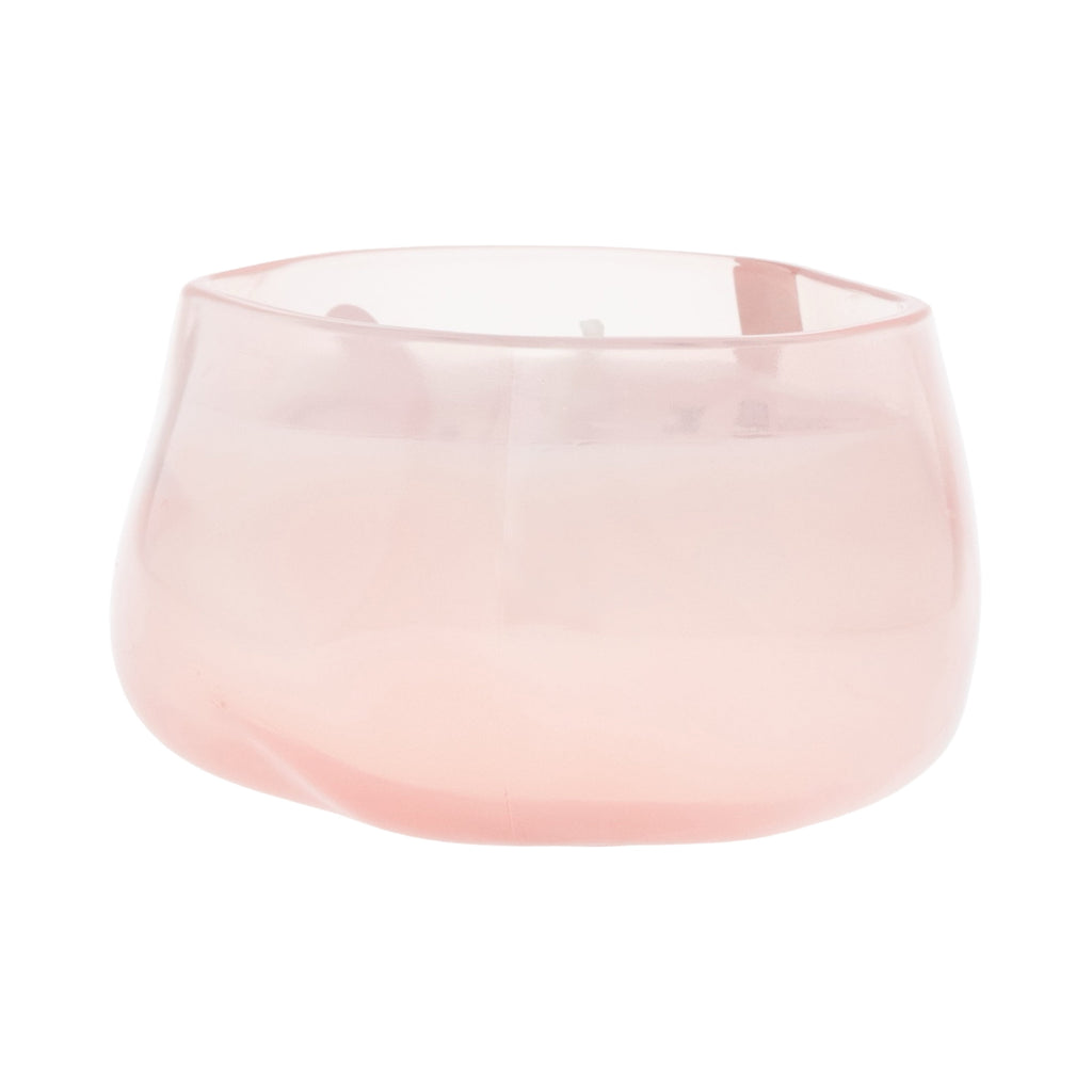 Allswell Glow (Vanilla + Pear + Coconut) Scented 1-Wick Organic Blown Jar Spa Candle 8oz.