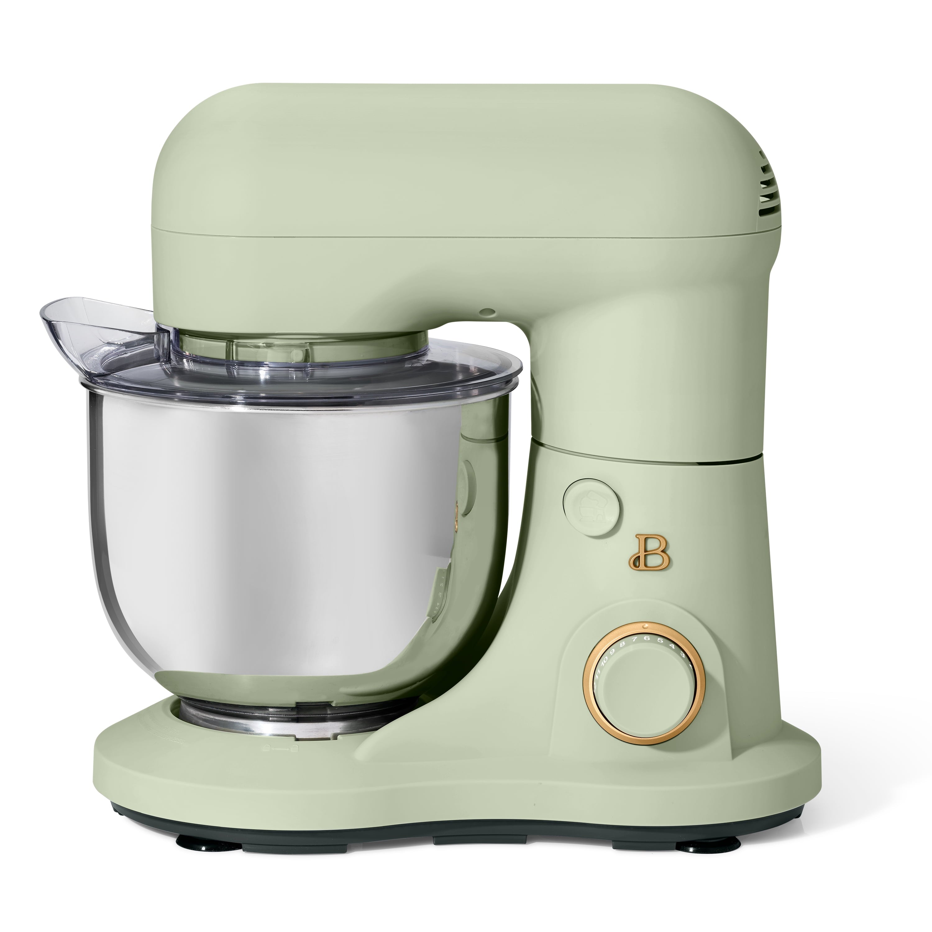 Beautiful 3.5 Qt Stand Mixer with Flat Beater, Dough Hook, Balloon Whisk, Buttercream by Drew Barrymore