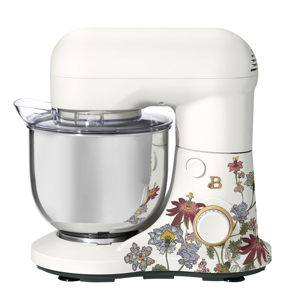 Beautiful 3.5 Qt Stand Mixer with Flat Beater, Dough Hook, Balloon Whisk, Buttercream by Drew Barrymore