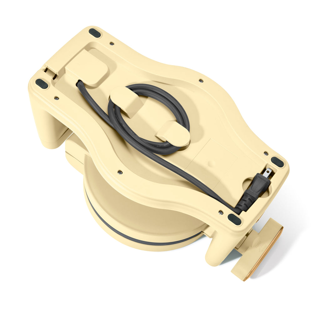 Beautiful Rotating Belgian Waffle Maker, Buttercream by Drew Barrymore